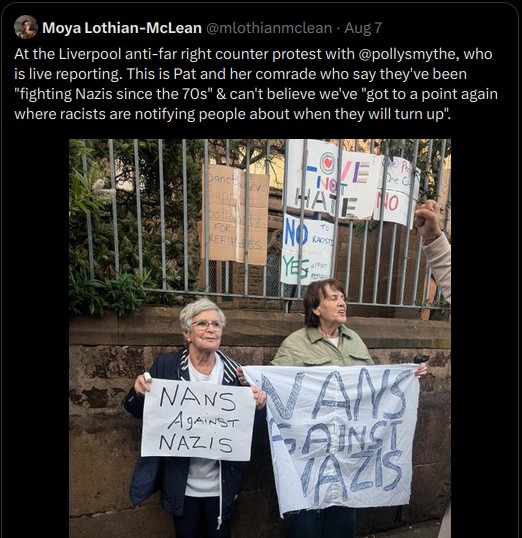 Nans against nazis!